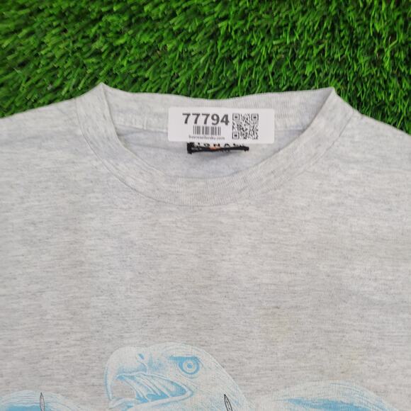 Vintage 1991 Native-American Shirt L/XL 23x28 Wrap-Around - Picture 11 of 16